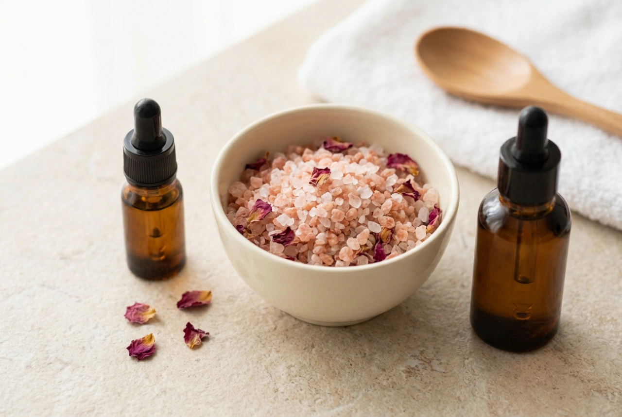 Как да използваме хималайска сол за вана: лесни начини и ароматни добавки