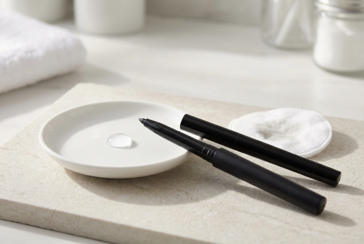 Водоустойчив молив за очи: прецизна линия, трайност и лесно премахване