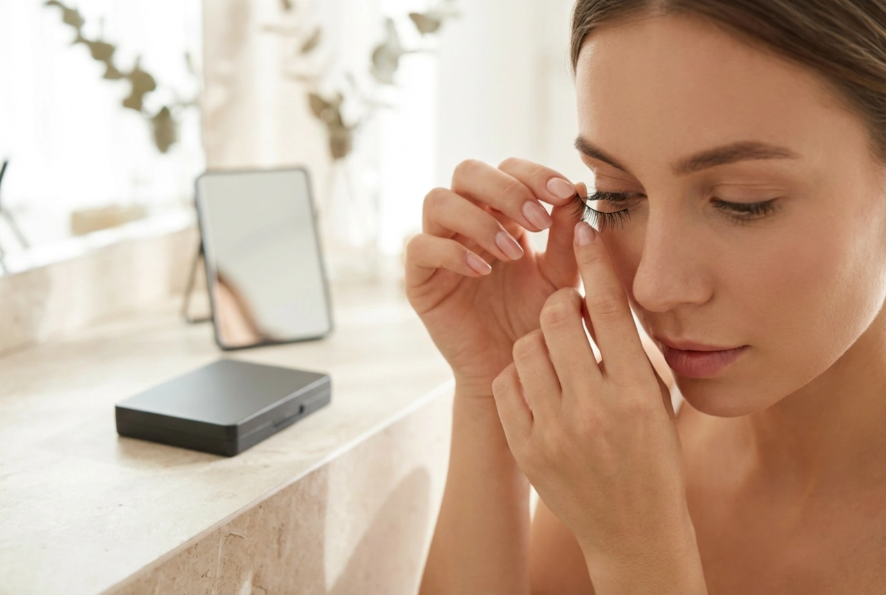 Магнитни мигли за начинаещи: пълен ефект за няколко минути