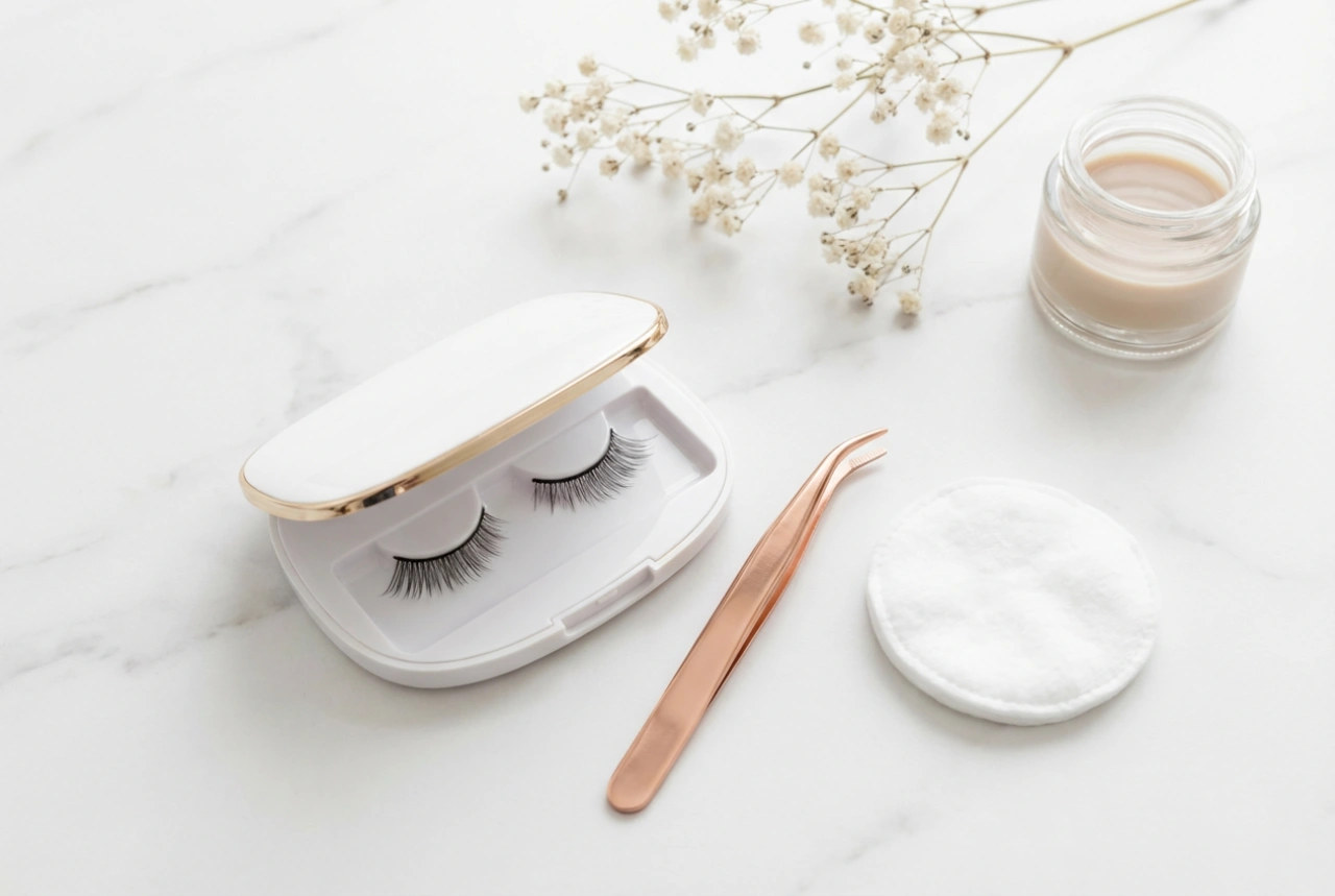 Магнитни мигли без очна линия: поставяне, напасване и грижа