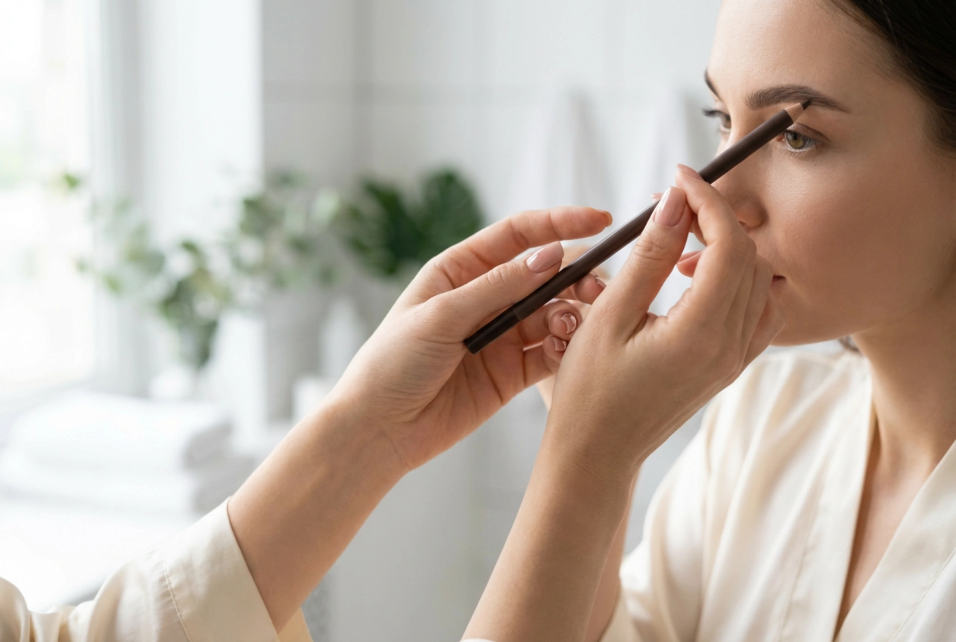 Дълготраен молив за вежди: как да запазим грима през целия ден