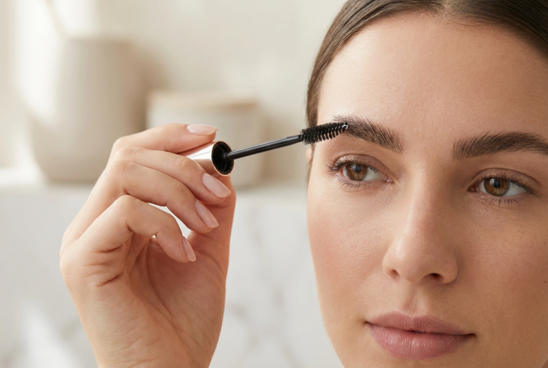 Добър гел за вежди: как да изберем формулата и да го нанасяме без слепване