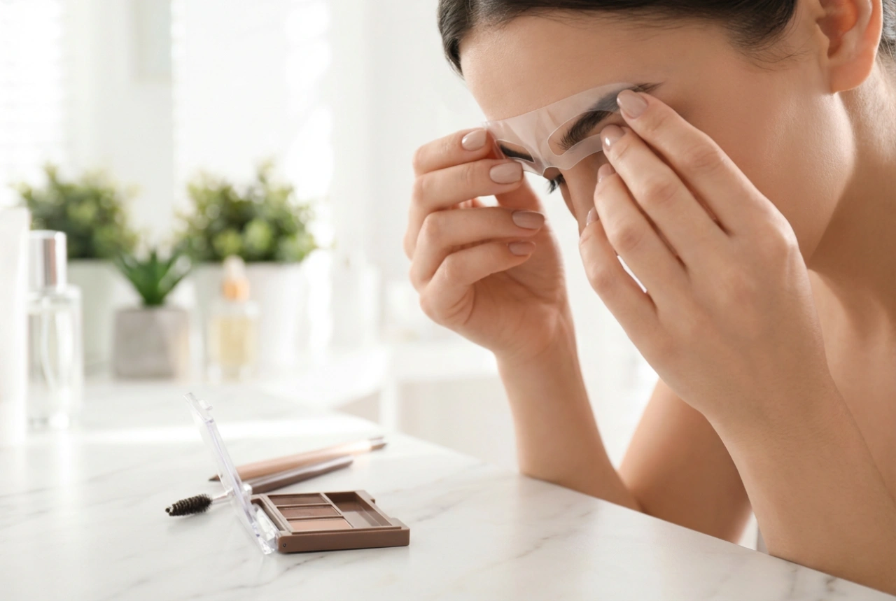Шаблони за вежди: как да изберем правилната форма и да ги използваме за естествен вид