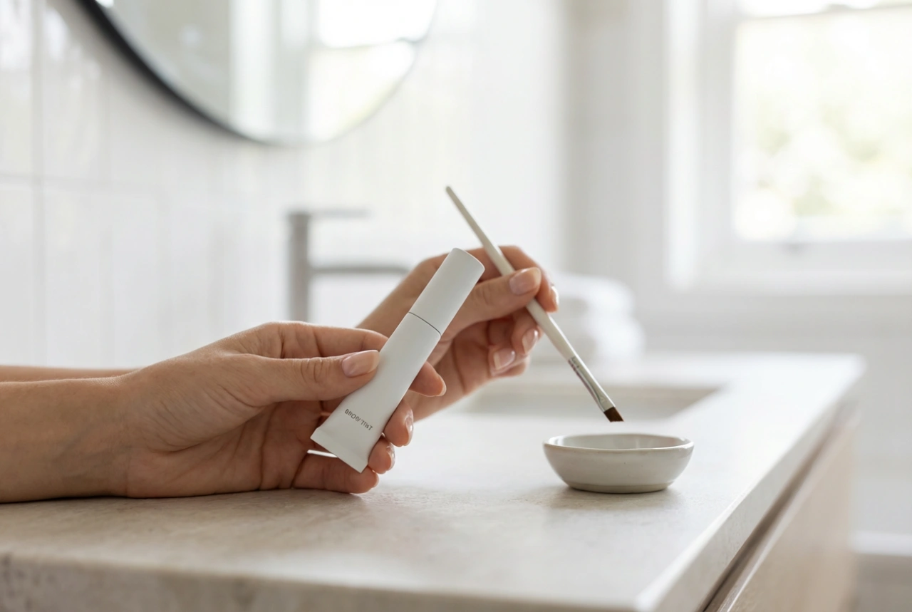 Стъпка по стъпка с боя за вежди: подготовка, нанасяне, грижа