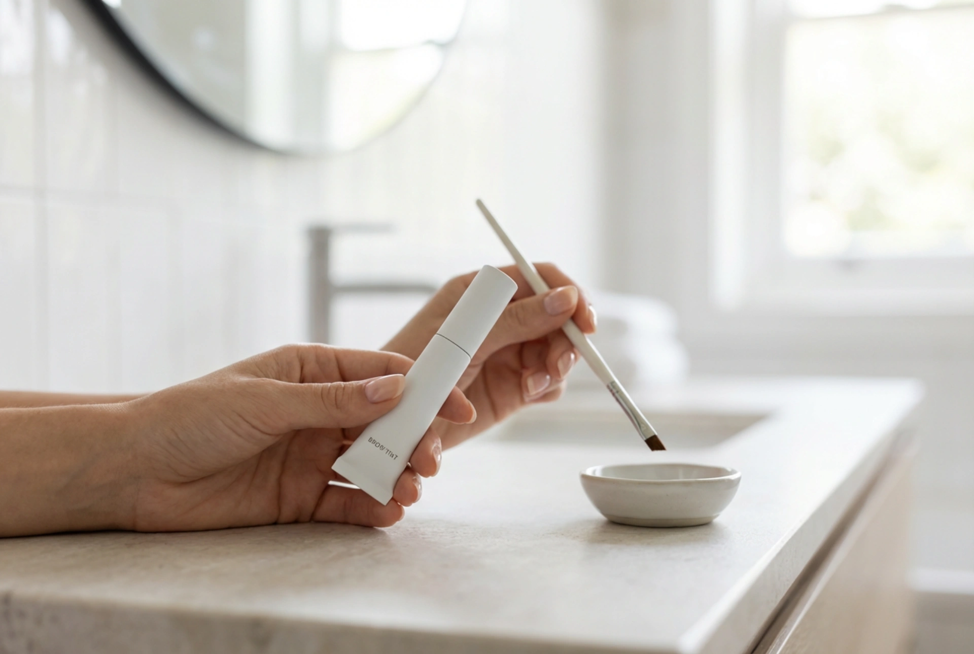 Стъпка по стъпка с боя за вежди: подготовка, нанасяне, грижа