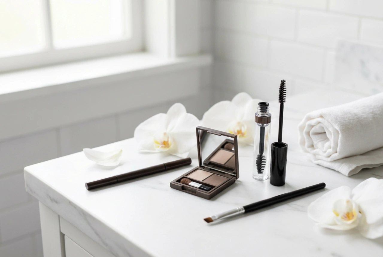 Гримиране на вежди: продукти, техники и типични грешки за начинаещи