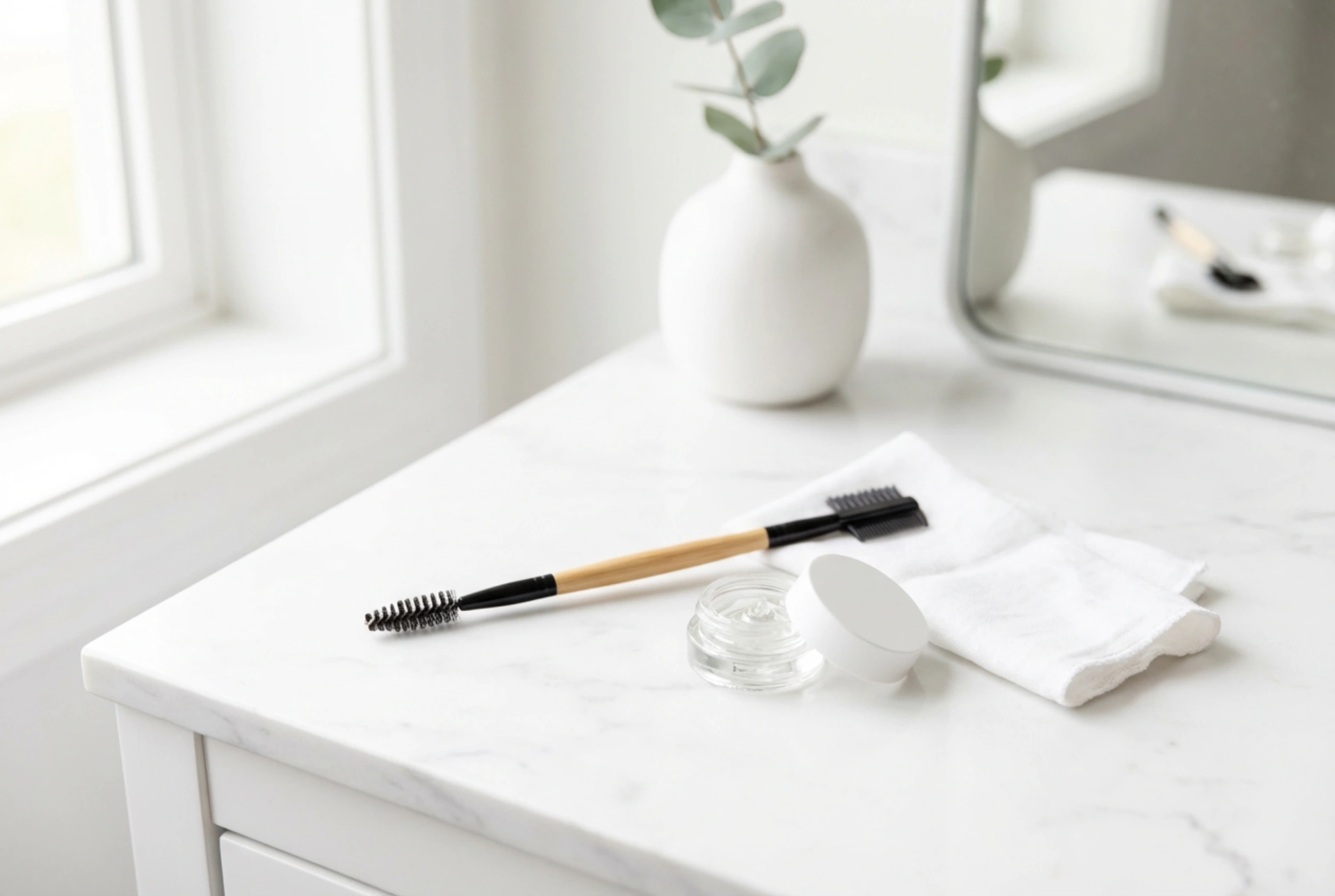 Гребен за вежди: моделиране, разресване и хигиена на инструмента