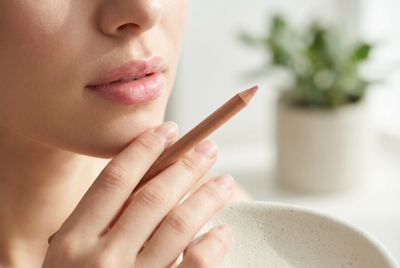 Розов гланц за устни: свеж ефект, комбиниране с молив за устни и наслояване