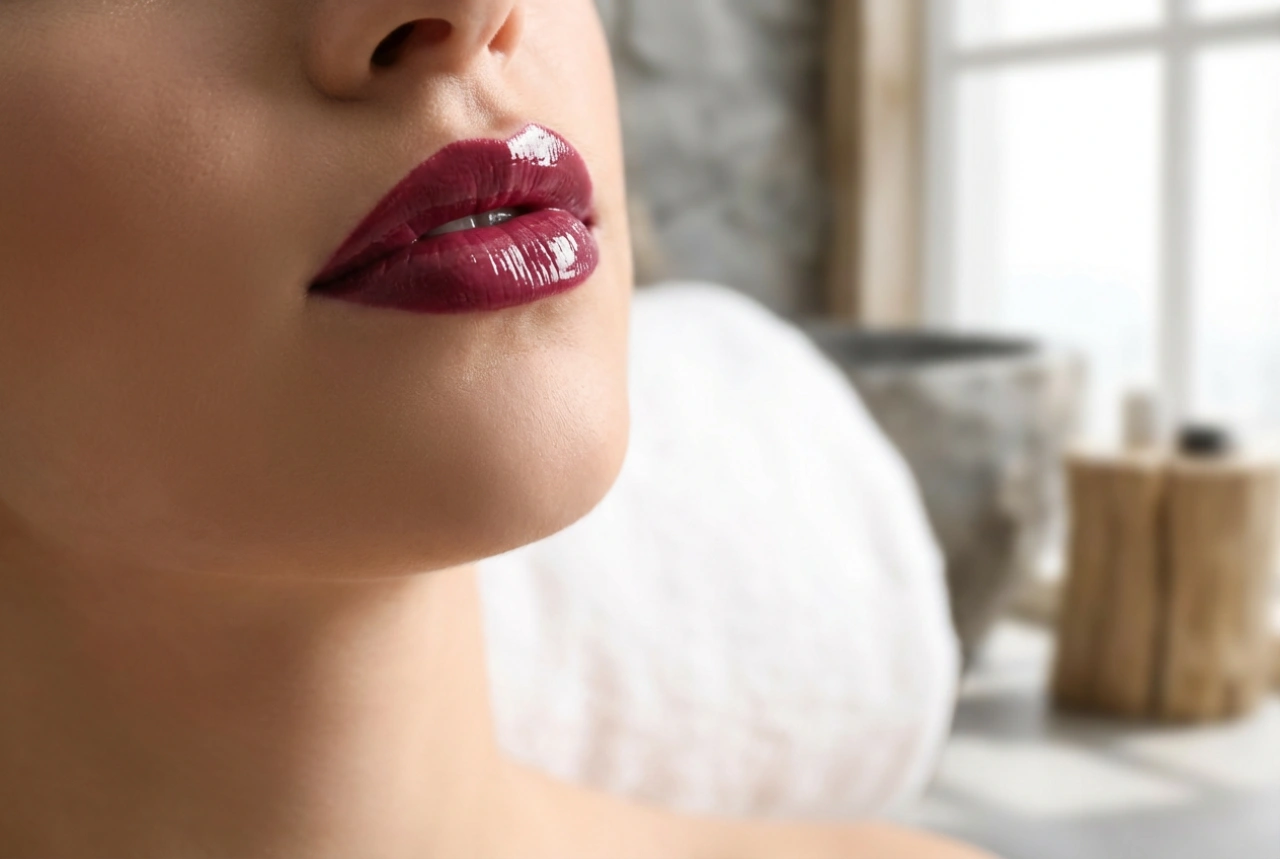 Винилово червило стъпка по стъпка: как да постигнете гладък блясък и чист контур