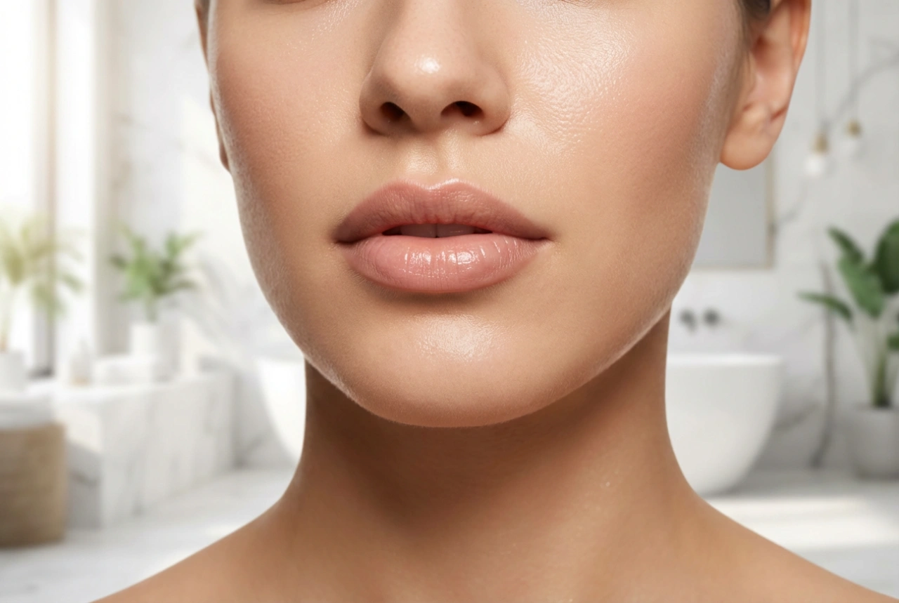 Молив за устни в телесен цвят като основа: мек контур, запълване и трайност