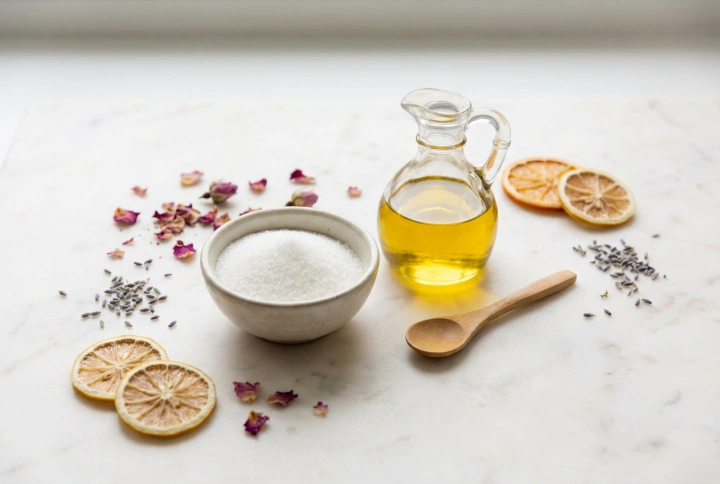 Как да си направим захарен скраб: пропорции, добавки и масаж