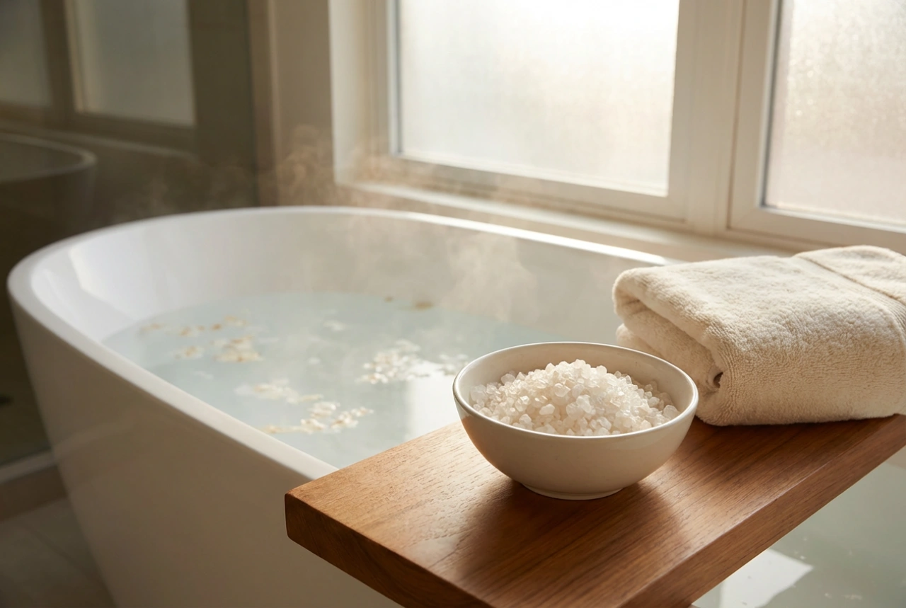Вана с магнезий: подготовка, температура на водата и аксесоари