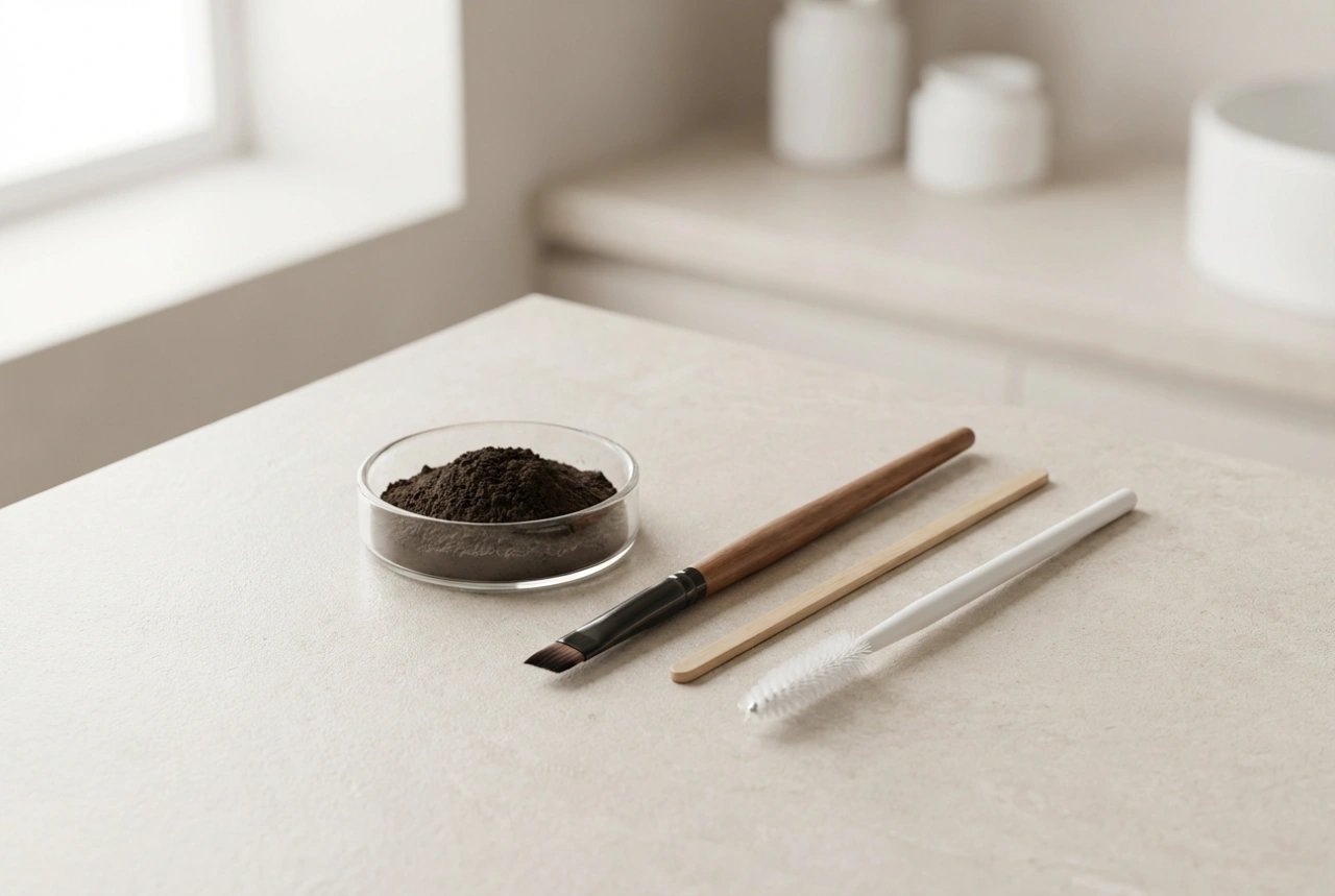 Професионална къна за вежди у дома: инструменти, време и техника