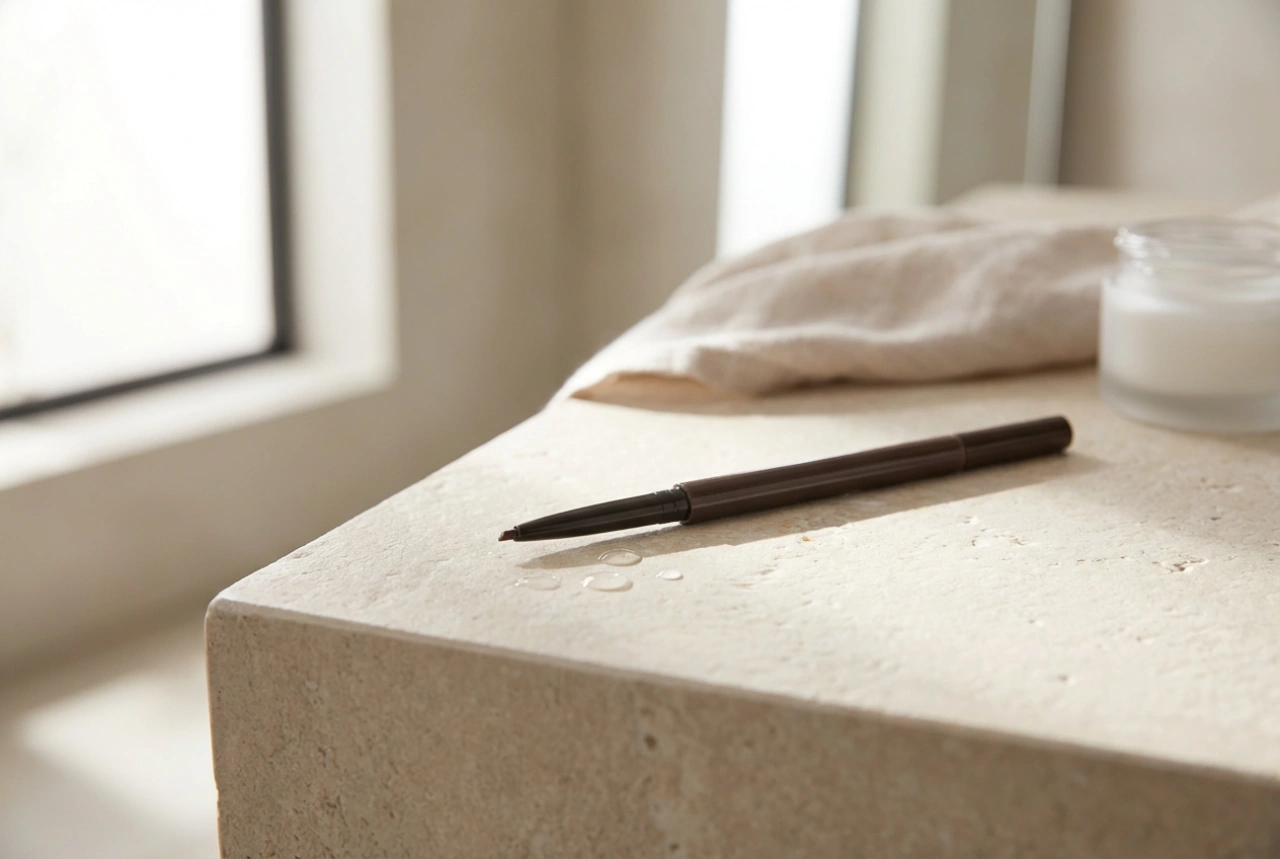 Водоустойчив молив за вежди: очертаване на формата и запълване